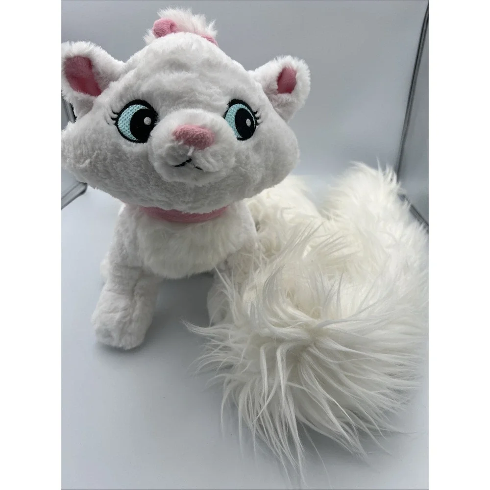 Disney Parks Exclusive Plush Aristocats Marie Cat Long Boa Tail